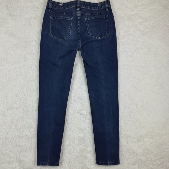 A.N.A. Womens Jeans Skinny Blue Denim Medium Wash‎ Low Rise Stretch 6 - Picture 2 of 12